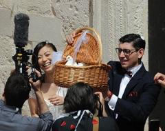 宇多田ヒカルと元旦那フランチェスコカリアーノの結婚式画像
